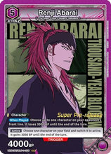Renji Abarai (105) (UE01ST/BLC-1-105) - BLEACH ThousandYear Blood War Super PreRelease Starter Deck Foil