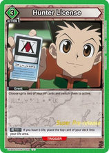 Hunter License (UE02ST/HTR-1-099) - Hunter x Hunter Super PreRelease Starter Deck