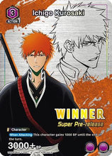 Ichigo Kurosaki (Super Pre-Release Winner) (UE01ST/BLC-1-103) - BLEACH ThousandYear Blood War Super PreRelease Starter Deck Foil