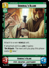 General's Blade (121/257) - Twilight of the Republic Foil