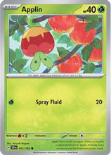 Applin 12 - SV07 Stellar Crown Reverse Holofoil