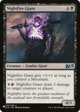 Nightfire Giant (PLST-M15-109) - The List