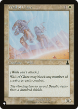 Wall of Glare (PLST-UDS-25) - The List