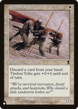 Tireless Tribe (PLST-ODY-56) - The List