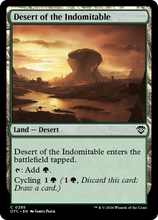 Desert of the Indomitable [Outlaws of Thunder Junction Commander]