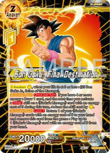 Son Goku, Final Destination (BT26-092) - Ultimate Advent