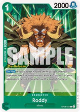 Roddy (OP08-033) - Two Legends Pre-Release Cards