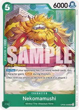 Nekomamushi (OP08-028) - Two Legends Pre-Release Cards