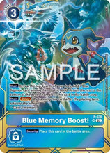 Blue Memory Boost! - P-036 (Premium Card Collection - Memory Boost! Set) (P-036) - Digimon Promotion Cards