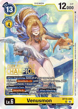 Venusmon (2024 Regionals Champion) (BT10-042) - Xros Encounter