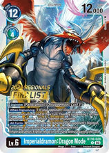 Imperialdramon: Dragon Mode (2024 Regionals Finalist) (BT16-028) - Beginning Observer