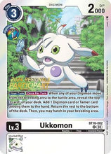 Ukkomon (2024 Regionals Participant) (BT16-082) - Beginning Observer