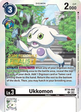 Ukkomon (2024 Regionals Finalist) (BT16-082) - Beginning Observer