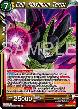 Cell, Maximum Terror (BT26-110) - Ultimate Advent Foil