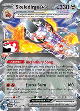 Skeledirge ex - 137 - Prize Pack Series Cards Holofoil