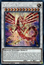 Crimson Dragon (card) (MP24-EN097) - 25th Anniversary Tin: Dueling Mirrors 1st Edition