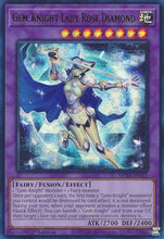 Gem-Knight Lady Rose Diamond (MP24-EN157) - 25th Anniversary Tin: Dueling Mirrors 1st Edition