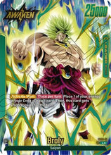 Broly - FS03-01 (Gold) (FS03-01) - Fusion World Promotion Cards and Packs