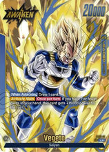 Vegeta - FS02-01 (Gold) (FS02-01) - Fusion World Promotion Cards and Packs Holofoil