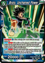 Broly, Unchained Power (BT26-053) - Ultimate Advent