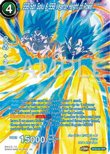 SSB Son Goku & SSB Vegeta, Height of Power (SPR) (BT26-041) - Ultimate Advent Foil