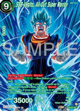 SSB Vegito, All-Out Super Warrior (SPR) (BT26-075) - Ultimate Advent Foil