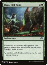 Elemental Bond (PLST-ORI-174) - The List