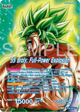 Broly // SS Broly, Full-Power Explosion (Alternate Art) (BT26-032) - Ultimate Advent Foil