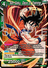 Son Goku, Days of Training (Zenkai Series Tournament Pack Vol.9) (P-631) - Promotion Cards Foil