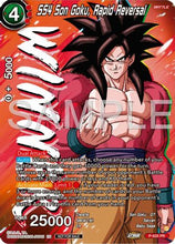 SS4 Son Goku, Rapid Reversal (Zenkai Series Tournament Pack Vol.9) (Winner) (P-625) - Promotion Cards Foil