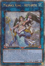 Mermail King - Neptabyss (Quarter Century Secret Rare) (ROTA-EN046) - Rage of the Abyss 1st Edition