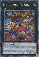 Mimighoul Throne (Quarter Century Secret Rare) (ROTA-EN094) - Rage of the Abyss 1st Edition