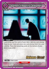 Department of Research & Development (UE01BT/BLC-1-063) - BLEACH ThousandYear Blood War Release Event Cards