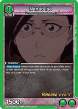 Nanao Ise (UE01BT/BLC-1-068) - BLEACH ThousandYear Blood War Release Event Cards