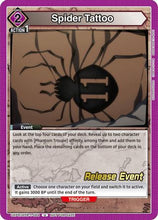 Spider Tattoo (UE02BT/HTR-1-064) - Hunter x Hunter Release Event Cards