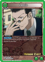 Leorio (090) (UE02BT/HTR-1-090) - Hunter x Hunter Release Event Cards