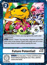 Future Potential! (Store Tournament 2024 Oct. - Dec. Participation Pack) (P-156) - Digimon Promotion Cards