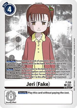 Jeri (Fake) (Store Tournament 2024 Oct. - Dec. Participation Pack) (P-158) - Digimon Promotion Cards