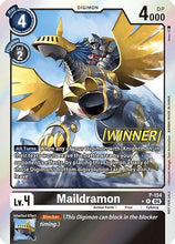 Maildramon (Store Tournament 2024 Oct. - Dec. Winner Pack) (P-154) - Digimon Promotion Cards