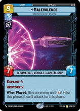 Malevolence - Grievouss Secret Weapon (039/257) - Twilight of the Republic Foil