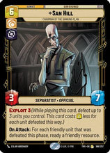 San Hill - Chairman of the Banking Clan (186/257) - Twilight of the Republic