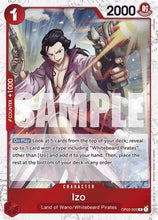 Izo (Alternate Art) (Bashikou) (OP03-003) - Premium Booster