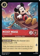 Mickey Mouse - Courageous Sailor (115/204) - Azurite Sea Cold Foil