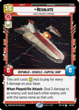 Resolute - Under Anakin's Command (151/257) - Twilight of the Republic Foil