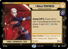 Asajj Ventress - Unparalleled Adversart (014/257) - Twilight of the Republic