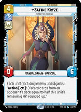 Satine Kryze - Committed to Peace (047/257) - Twilight of the Republic
