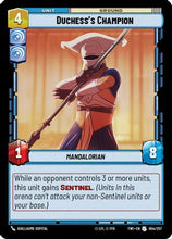 Duchess's Champion (054/257) - Twilight of the Republic Foil
