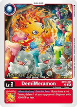 DemiMeramon (BT18-001) - Release Special Booster 2.0 Pre-Release Cards Foil