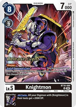 Knightmon (BT18-069) - Release Special Booster 2.0 Pre-Release Cards Foil