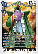 AncientWisemon (BT18-074) - Release Special Booster 2.0 Pre-Release Cards Foil